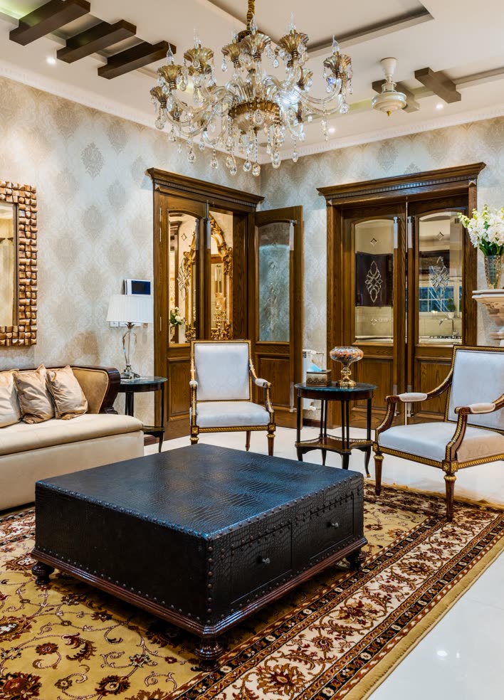Luxury living room rug